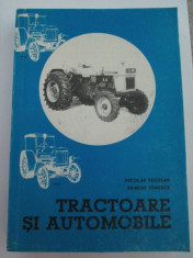 TRACTOARE SI AUTOMOBILE DE NICOLAE TECUSAN SI ENACHE IONESCU. EDITIA A 3-A REVAZUTA SI COMPLETATA, 1995. 483 DE PAGINI, STARE EXCELENTA, foto