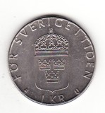 Suedia 1 coroana 1979, Carl XVI Gustaf - KM# 852, Europa