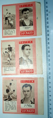 LOT SURPRIZE SUCHARD FOTBAL / FOTBALISTI - PERIOADA INERBELICA - RAPID , VENUS .. foto