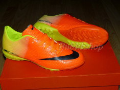 Adidasi Nike Mercurial Model Nou 2014 fotbal/sala/artificial portocaliu foto