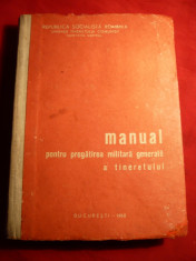 UTC -Comitetul Central - Manual pt.Pregatirea Militara a Tineretului - Ed. 1968 foto