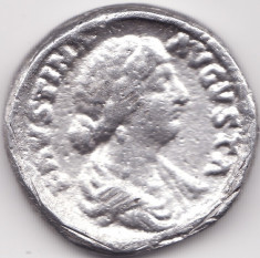 Moneda romana falsa foto