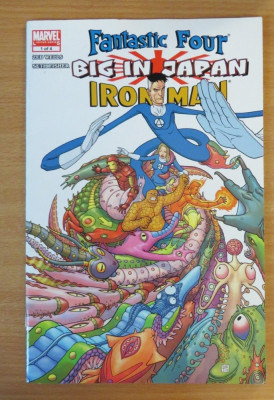 Fantastic Four and Iron Man - Big in Japan # 1 Marvel Comics foto