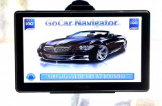 GPS NAVIGATIE NOU 7 inch AUTO/TAXI 2014 PilotOn HD A7plus CAPACITIV 800MHz DC 16GB harti full EUROPA si ROMANIA, Iulie 2014 garantie accesorii update foto