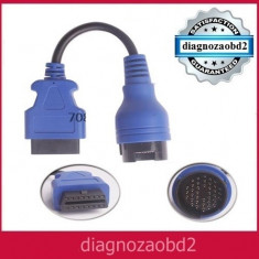 Cablu adaptor Iveco Daily pt tester Delphi , CDP+ - 38 pini la OBD2 - 16 pini