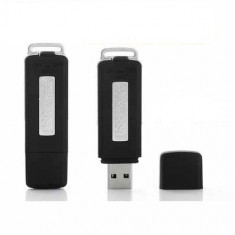 Reportofon stick usb 4 gb stick reportofon inregistrare audio spionaj audio sistem supraveghere audio Mini 4GB USB Digital Audio Voice Recording spy foto