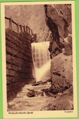 Valea Vinului Borberek Izvorul bailor,cascada 1941 Bistrita Nasaud foto