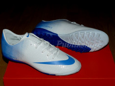 Adidasi Nike Mercurial Model Nou 2014 fotbal/sala/artificial blue foto