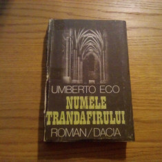 NUMELE TRANDAFIRULUI - Umberto Eco - Editura Dacia, 1984, 509 p.