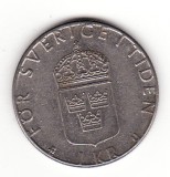 Suedia 1 coroana 1978, Carl XVI Gustaf - KM# 852