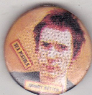 Insigna Sex Pistols - Johnny Rotten foto