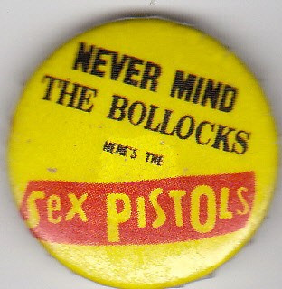 Insigna Sex Pistols - Never mind the Bollocks foto