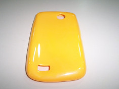 Husa silicon galbena pentru telefon Allview P5 Mini foto