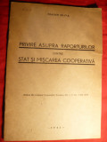 Traian Oliva - Privire asupra raportului dintre Stat si Miscarea Cooperativa ,1945