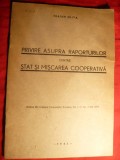 Traian Oliva - Privire asupra raportului dintre Stat si Miscarea Cooperativa ,1945