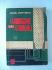 CARBURATOARE PENTRU AUTOMOBILE - VIRGIL DUMITRESCU foto