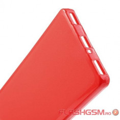 Husa silicon rosie (EPC) pentru telefon Allview X1 Soul foto