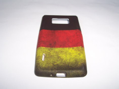 Husa silicon (model Germany) pentru telefon LG Optimus L7 P700 foto