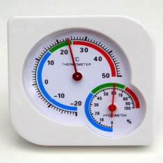 Termometru, higrometru cu afisare confort termic foto