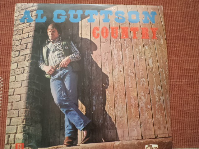 al guttson country 1980 disc vinyl lp muzica country music discos records VG+