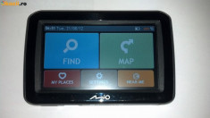 GPS Mio 495 Full Europe / TMC / ecran 4,3 inches / 4 GB / 128 MB RAM / iGO Primo Full Europe / optional soft camion / similar Mio 480 Mio 485, Mio 490 foto