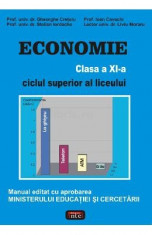 Economie Cls 11 - Gheorghe Cretoiu, Ioan Cavachi, Stelian Iordache foto