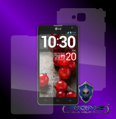 LG Optimus L9 II D605 - Folie SKINZ Protectie Full Body Ultra Clear HD,Invisible shield,profesionala,husa tip skin,carcasa,ecran,display foto