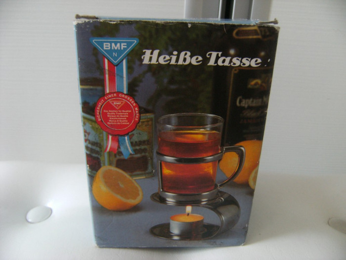 Deosebita cana pentru incalzit ceaiul si nu numai,cana fierbinte, provenienta Germania, stare perfecta, cadoul ideal !