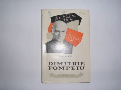 Mihail St. Botez_DIMITRIE POMPEIU,p7 foto
