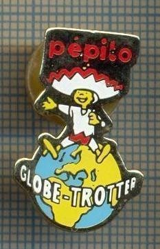 1003 INSIGNA - PEPITO -GLOBE-TROTTER -starea ce se vede. foto