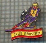 1004 INSIGNA - SKI - CLUB AMISTAD -MADRID - SPANIA -starea ce se vede.