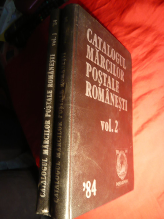 Catalogul Marcilor Postale Romanesti- Ed.1984 ,2 vol.