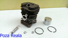 Kit cilindru / Set motor + Piston + Segmenti compatibil Drujba Partner 351 / 352 / 371 / 372 ( 41mm ) foto