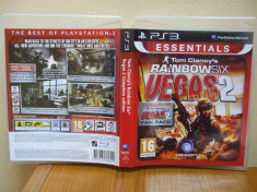 Tom Clancy&amp;#039;s Rainbow Six: Vegas 2 Complete Edition Essentials (PS3) (ALVio) + sute de alte jocuri ps3 ( VAND SCHIMB ) foto