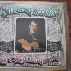 Stefan Grossman Country Blues Guitar disc lp vinyl muzica blues folk PGP VG+