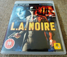 LA Noire, PS3, original 39.99 lei(gamestore)! Alte sute de jocuri! foto