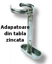 2 x Adapatoare Iepuri / Rozatoare din tabla zincata foto