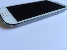 Samsung Galaxy S3 i9300 White ALb In Stare Buna NEVERLOCKED OKazie !! foto