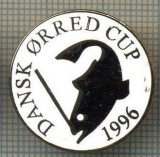 1018 INSIGNA PESCAR - DANSK ORRED CUP 1996 -NORVEGIA ? -starea ce se vede.