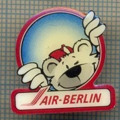 1052 INSIGNA - AIR BERLIN - A DOUA MARE COMPANIE AERIANA CA MARIME DIN GERMANIA SI A SASEA DIN EUROPA-aviatie-starea ce se vede.