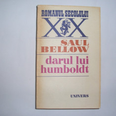 DARUL LUI HUMBOLDT -SAUL BELLOW -Col Romanul Sec XX,P7