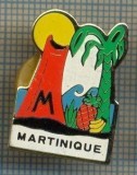 1041 INSIGNA - MARTINIQUE - MARTINICA este o insulă &amp;icirc;n partea estică a Caraibelor-starea ce se vede.