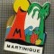 1041 INSIGNA - MARTINIQUE - MARTINICA este o insulă &amp;icirc;n partea estică a Caraibelor-starea ce se vede.