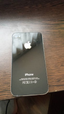 Iphone 4s negru neverlocked, 16 gb, 2 huse incarcator si casti foto