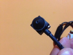 Mini camera supraveghere pinhole cu microfon foto