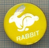 1108 INSIGNA - RABBIT -IEPURE - SIMBOL DE FIRMA -starea ce se vede.