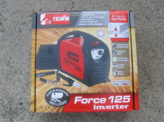 Telwin - Inverter sudura Telwin Force 125- made in Italy - aparat sudura, invertor, NOU!! foto