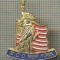 1094 INSIGNA - M C C NEW YORK - STATELE UNITE ALE AMERICII -starea ce se vede.