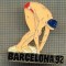 1115 INSIGNA - INOT - BARCELONA &#039;92 -JOCURILE OLIMPICE DE VARA -starea ce se vede.