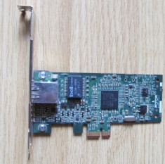 Placa de retea Broadcom PCIe Gigabit recomandata pentru RCS/RDS Fiber, 500, 200 - compatibila cu orice placa de baza foto